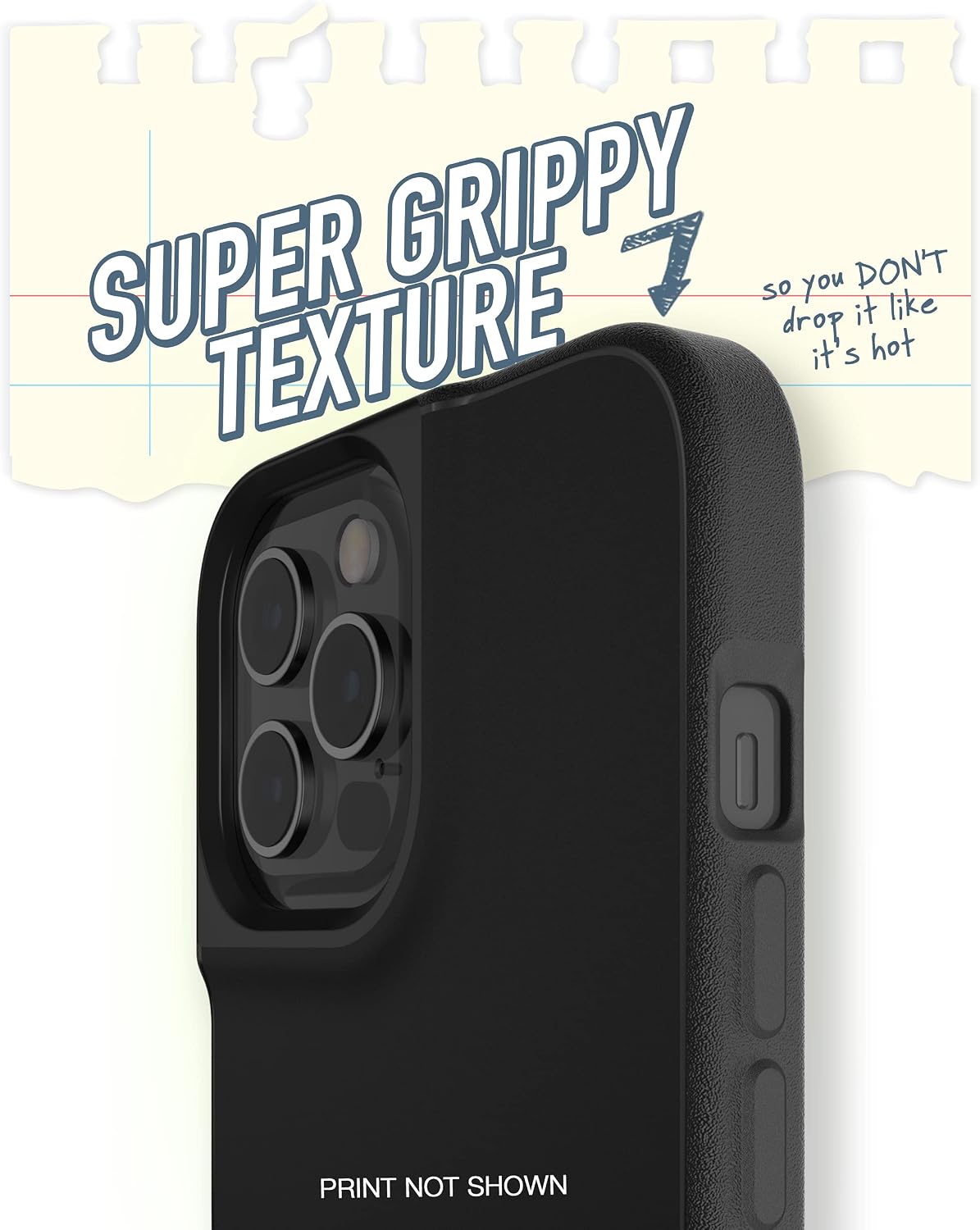 Smartish iPhone 12 Pro Max MagSafe Case, Gripmunk, Slim Grip, Custom Print