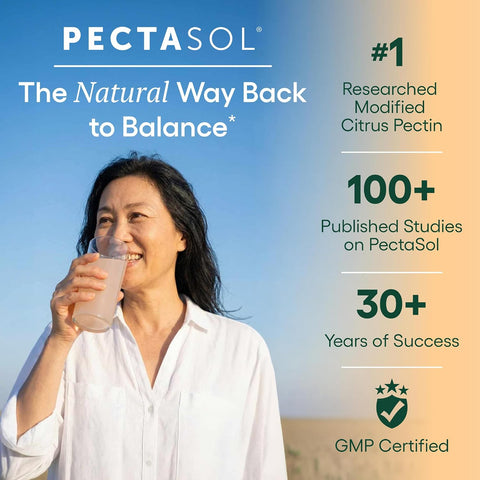 EcoNugenics PectaSol Modified Citrus Pectin Supplement – 270 Capsules