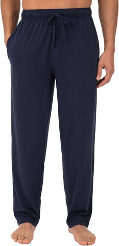 Fruit of the Loom Men's Extended Sizes Jersey Knit Sleep Pajama Lounge Pant (1 & 2 Packs)