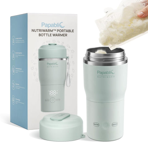 Papablic [2026 NEW Upgraded] NutriWarm™ Portable Bottle Warmer