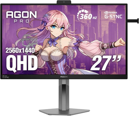 AOC 27 Inch Gaming Monitor QHD 180Hz Mini-LED HDR1000, Q27G3XMN