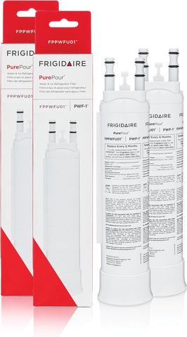 Frigidaire FPPWFU01 Refrigerator Water Filter Replacement, Set of 2