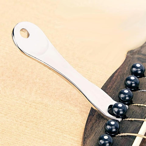 Acoustic Guitar Bridge Pins Pegs 12pcs with Puller, Saddle & Nut