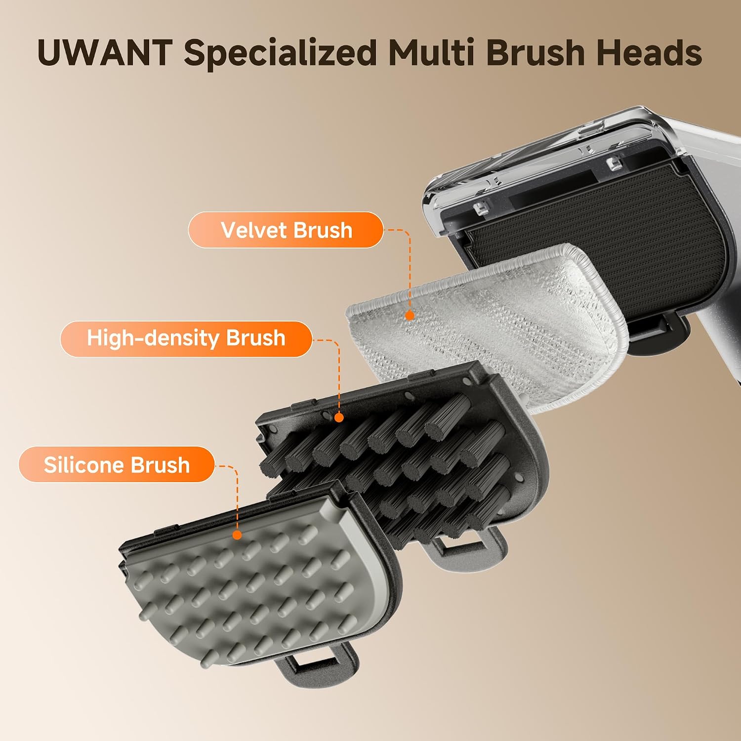 Uwant 18Kpa Carpet Cleaner Machine with Pet Pro Cleaner&Tools Set of 1