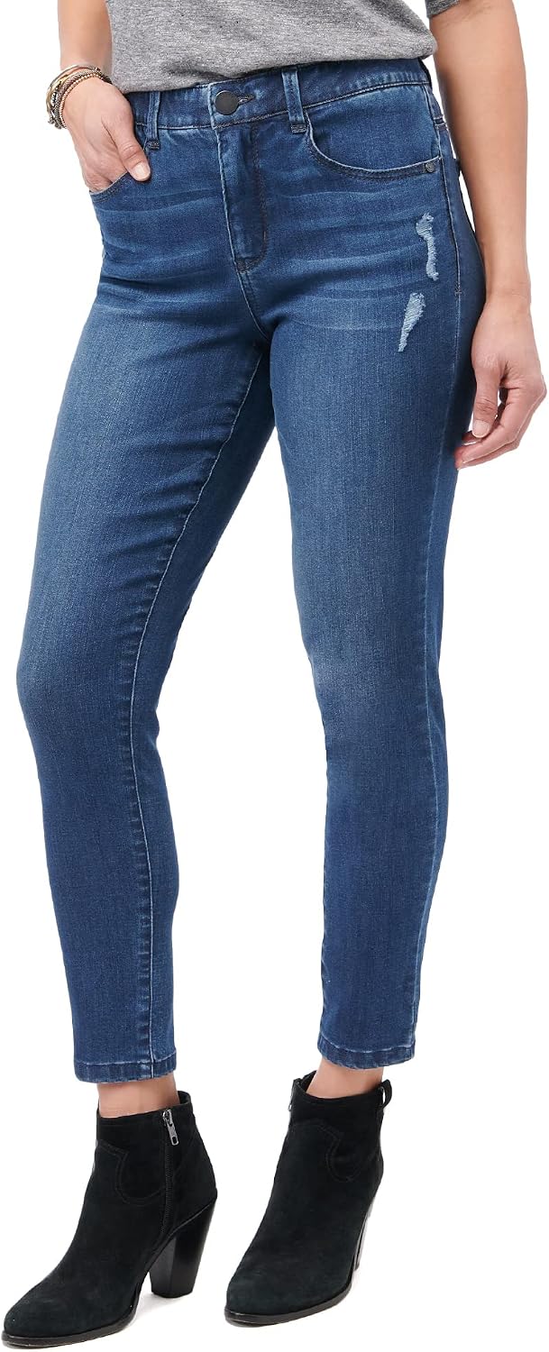 Democracy Women's Ab Solution High Rise Ankle Jean