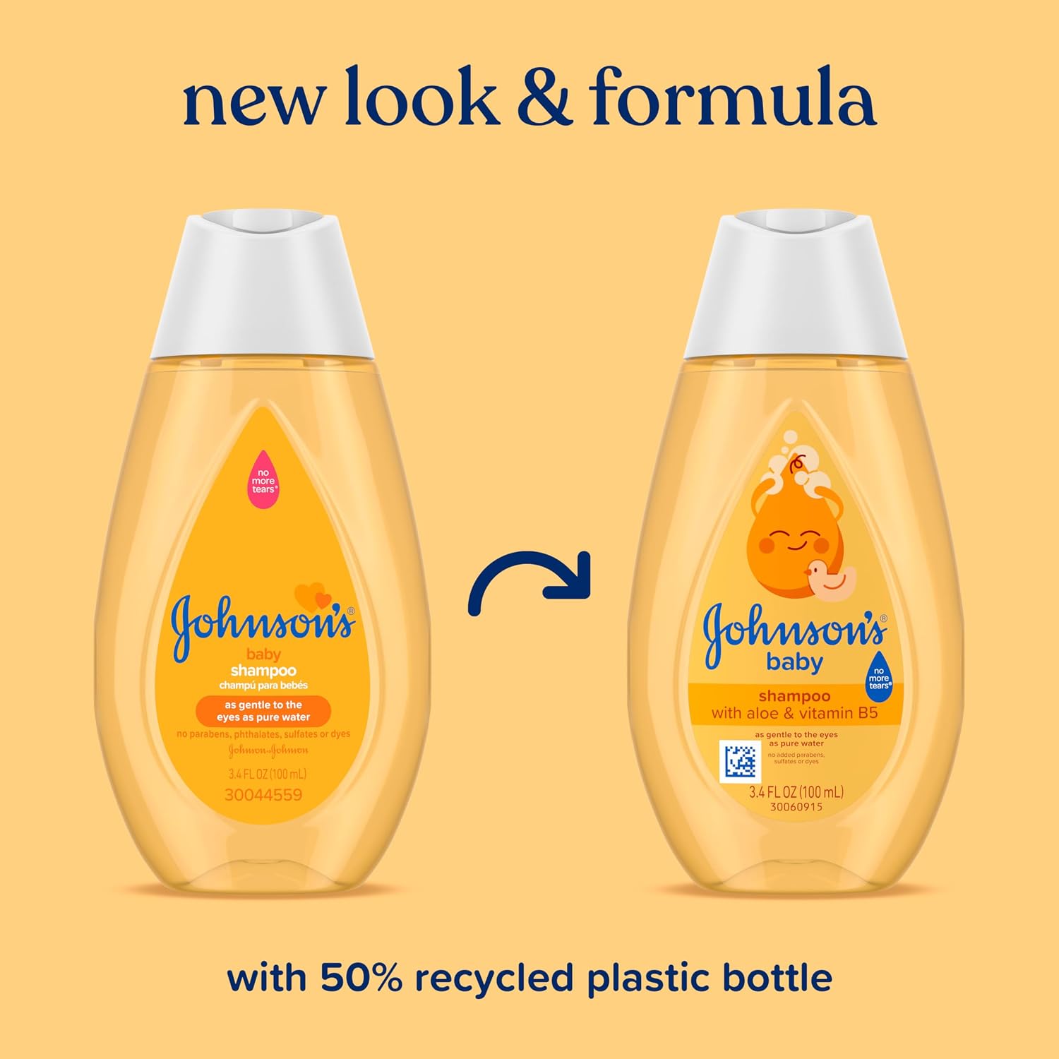 Johnson's Baby Shampoo with Aloe Vera & Vitamin B5, 13.6 fl oz