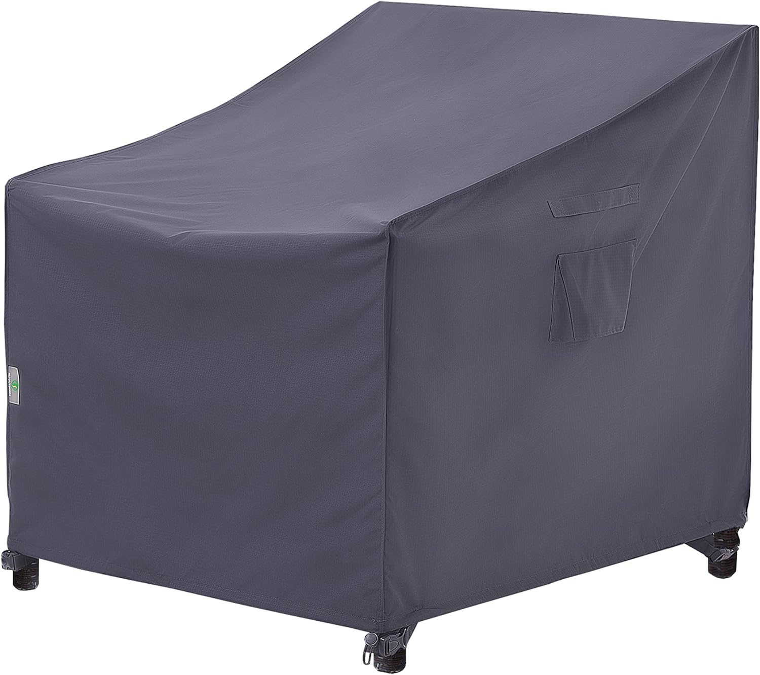 F&J Outdoors Patio Chair Covers, Grey, 33" W x 34" D x 32" H, 1 pc