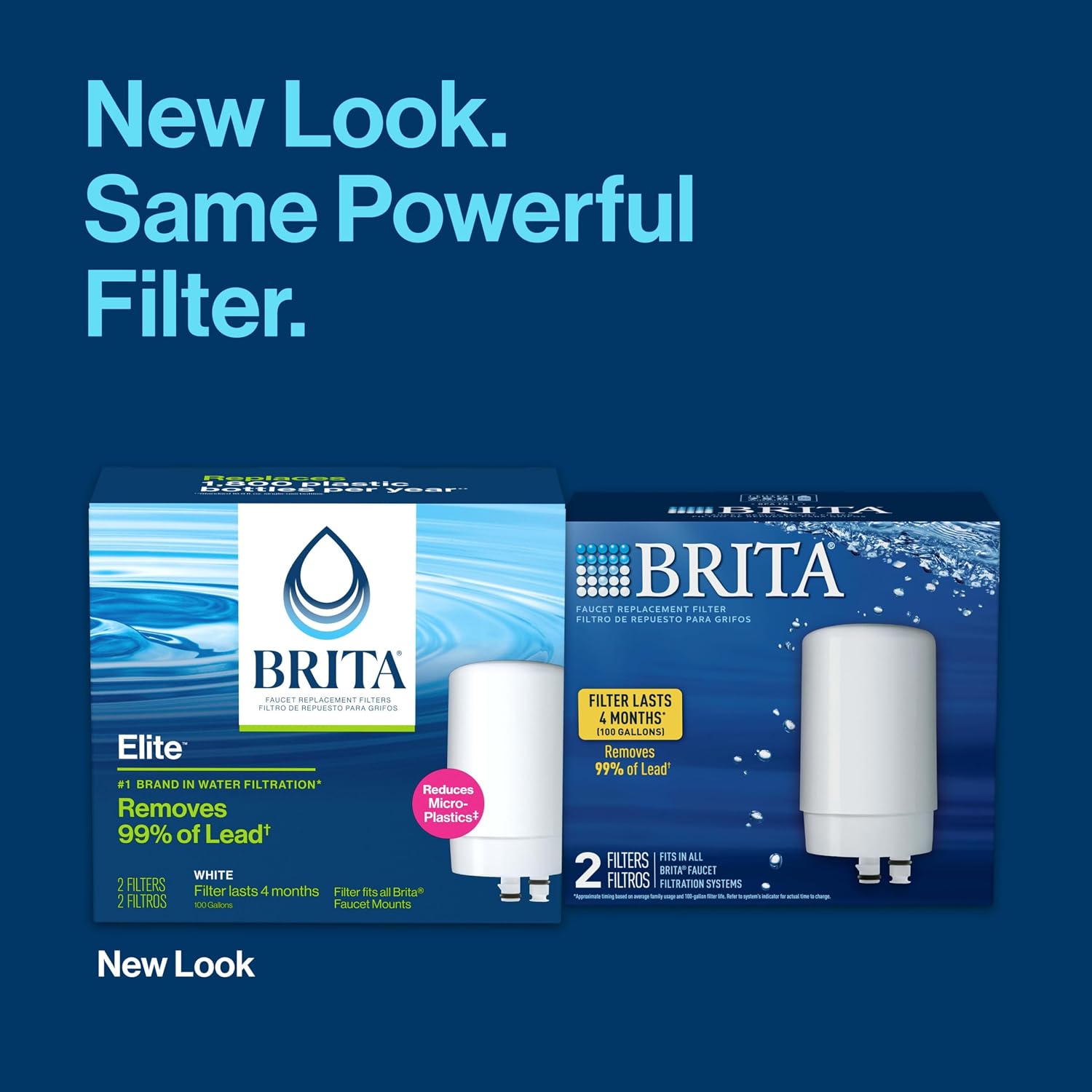 BRITA ON TAP FAUCT REPL FILTR Size: 2-PAK