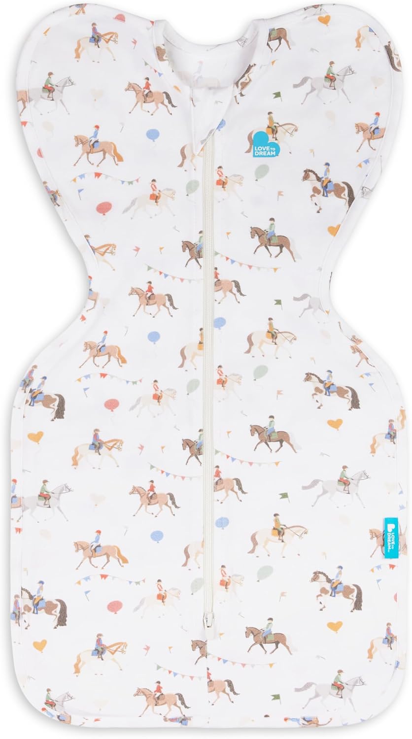 Love to Dream Swaddle Up Baby Sleep Sack | 1.0 TOG, 13-19lbs, Horse