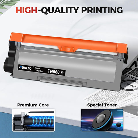 TN660 TN-660 Toner Cartridge Replacement for Brother TN660 TN630 TN-630