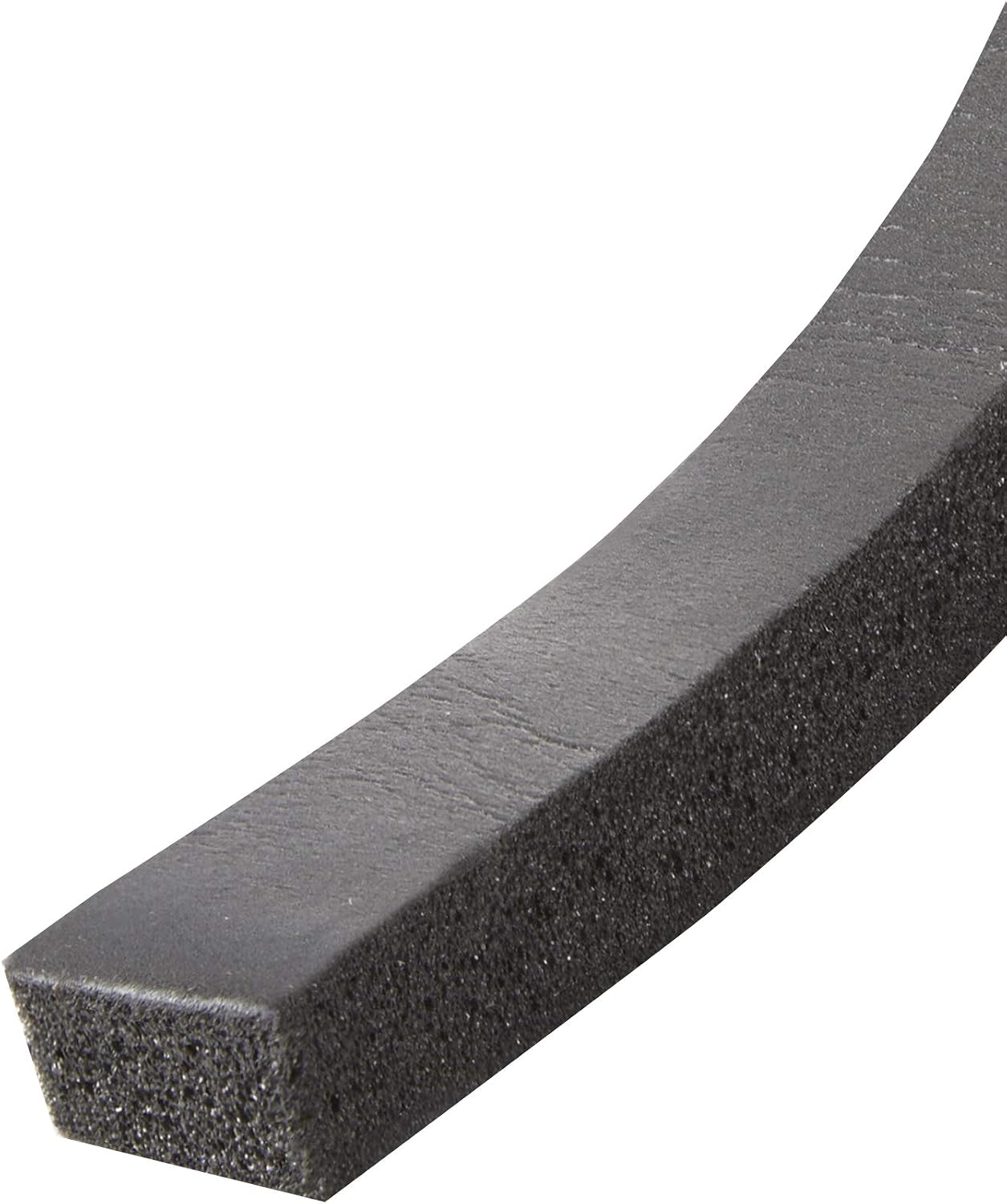 Frost King R734H Sponge Rubber Foam Tape 3/4" W X 7/16" H X 10' L, Black