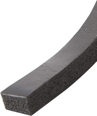 Frost King R734H Sponge Rubber Foam Tape 3/4" W X 7/16" H X 10' L, Black