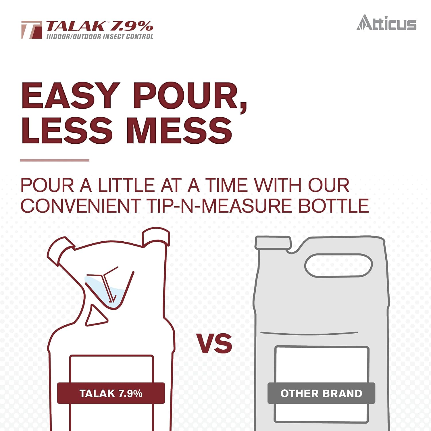 Atticus Talak 7.9% Indoor/Outdoor Bifenthrin Insecticide Concentrate (1Gal)
