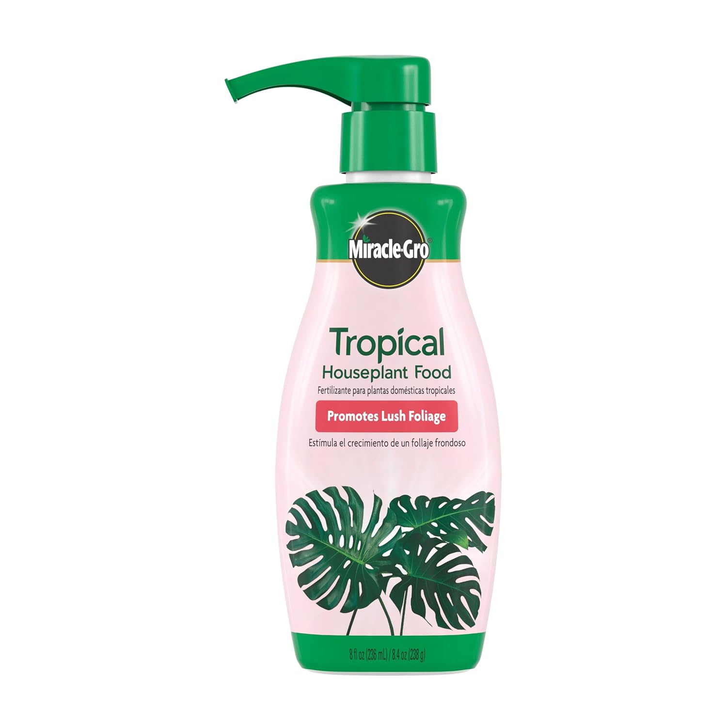 Miracle-GRO Tropical Houseplant Food - Liquid Fertilizer for Tropical Houseplants, 8 fl. oz.