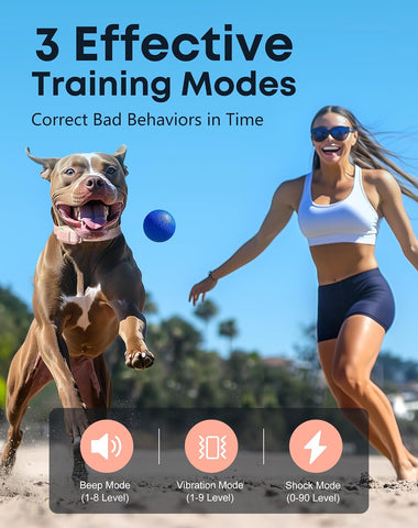 Dog Shock Collar - 4500FT Dog Training Collar with Remote