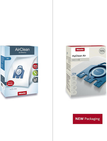 Miele GN Vacuum Cleaner Bags, 4-Pack for Select Miele Vacuums