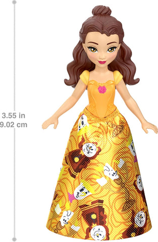 ​Mattel Disney Princess & Friends Set with 5 Posable Small Dolls in Removable Skirts or Pants & 5 Friend Figures, Inspired by the Disney Movies