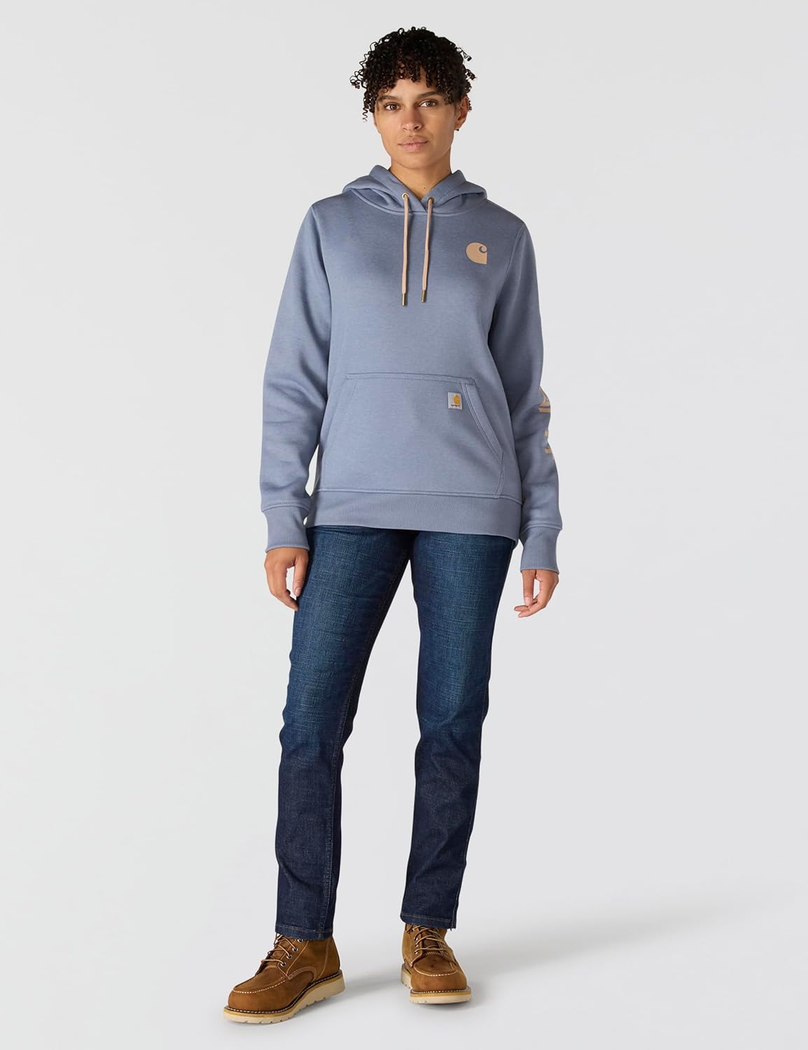 Carhartt Women's Iconic Clarksburg Logo Sweatshirt