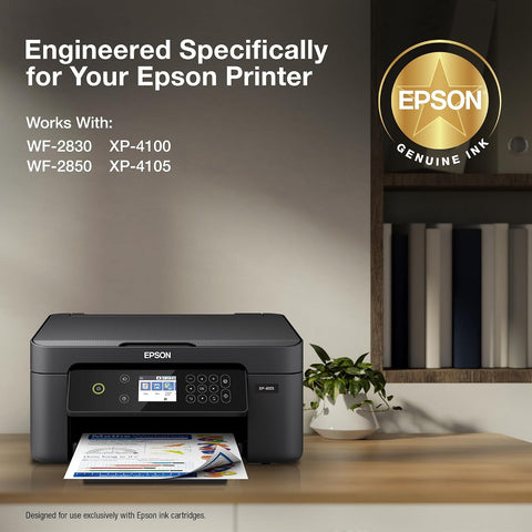 Epson 212 Claria Ink High Capacity Black & Standard Color Cartridge Combo Pack (T212XL-BCS) Works with Workforce WF-2830, 2850 and Expression XP-4100, 4105