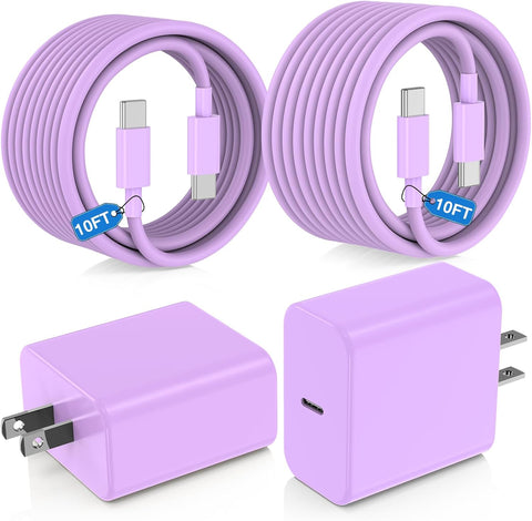 45W USB C Fast Charger for iPhone 17/ Air/16/15 Pro Max