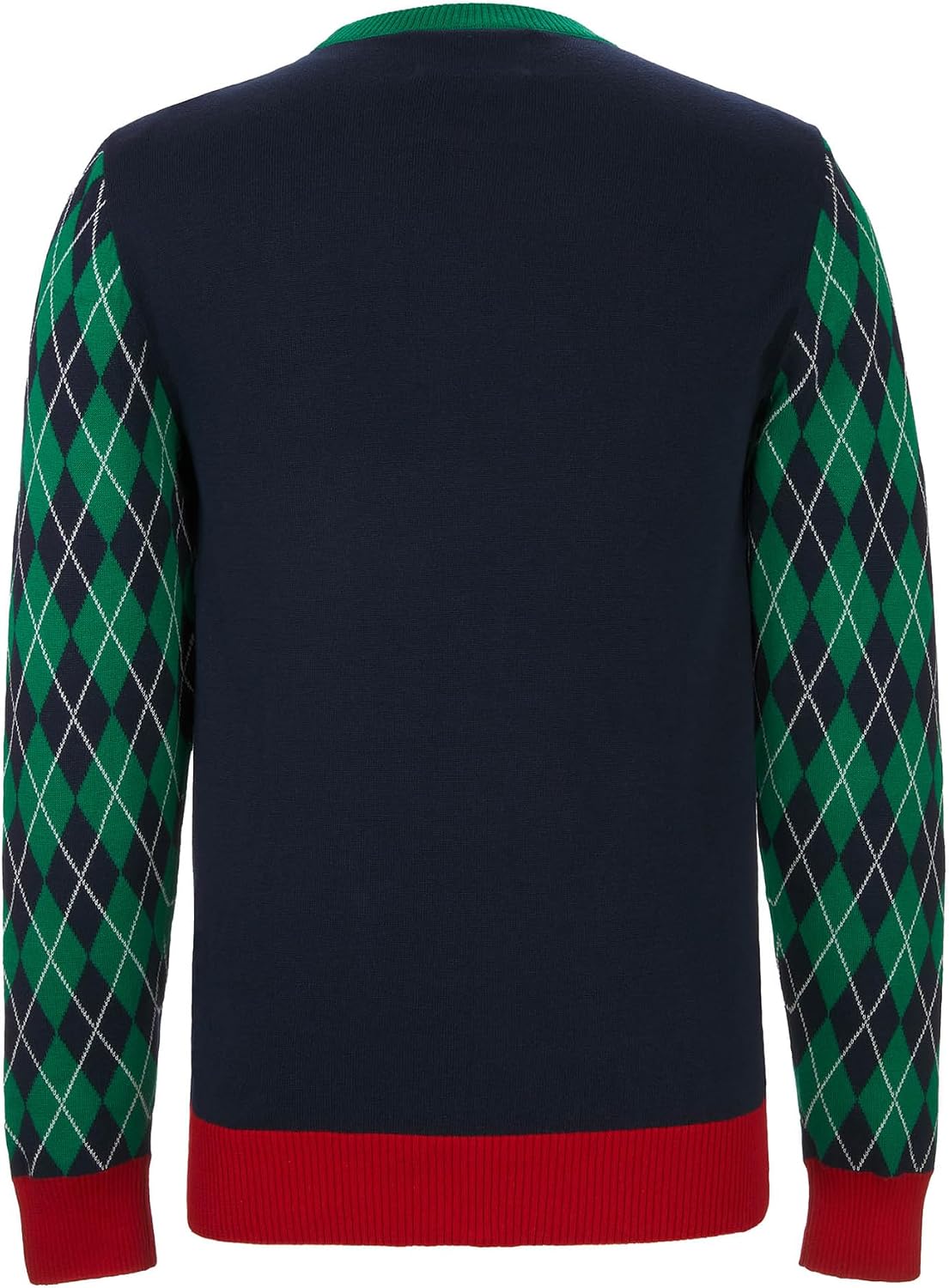 The Ugly Sweater Co. Mens Sports Golf Sports Ugly Christmas Sweater for Holiday Fun Design, Snug Fit Breathable Crewneck