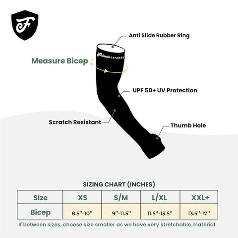 FARMER'S DEFENSE Gardening Arm Sleeves|UV Cooling Protective Sleeve Women & Men|Anti-Scratch Cover Sun UPF Outdoor Protection - Antique Bloom - Green - XS