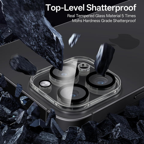 Wiaocit Camera Lens Protector for iPhone 15 Pro/iPhone 15 Pro Max