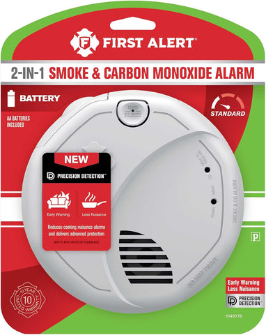First Alert Battery Combination Smoke & Carbon Monoxide Alarm