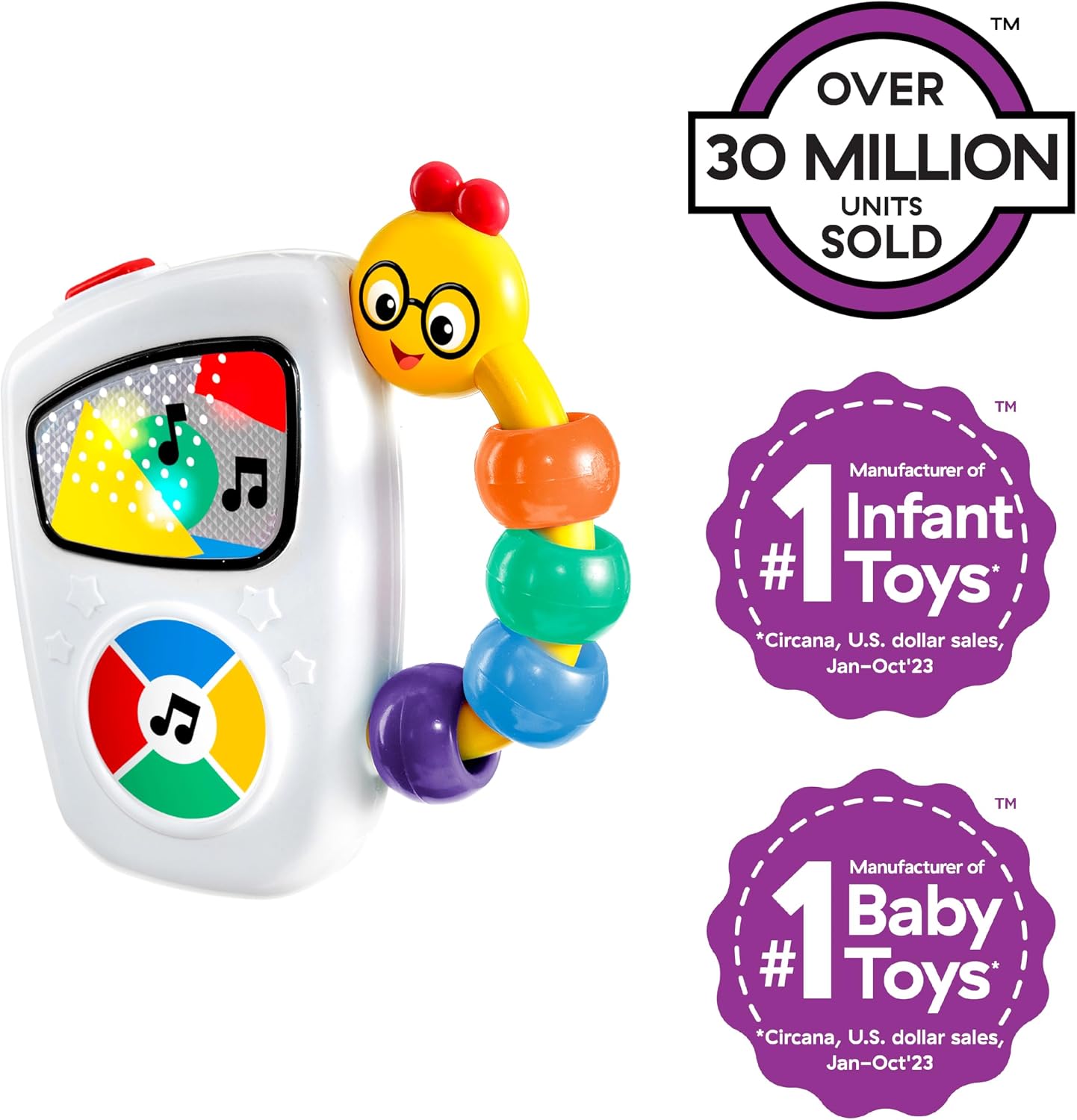 Baby Einstein Take Along Tunes Musical Toy, Ages 3 Months +