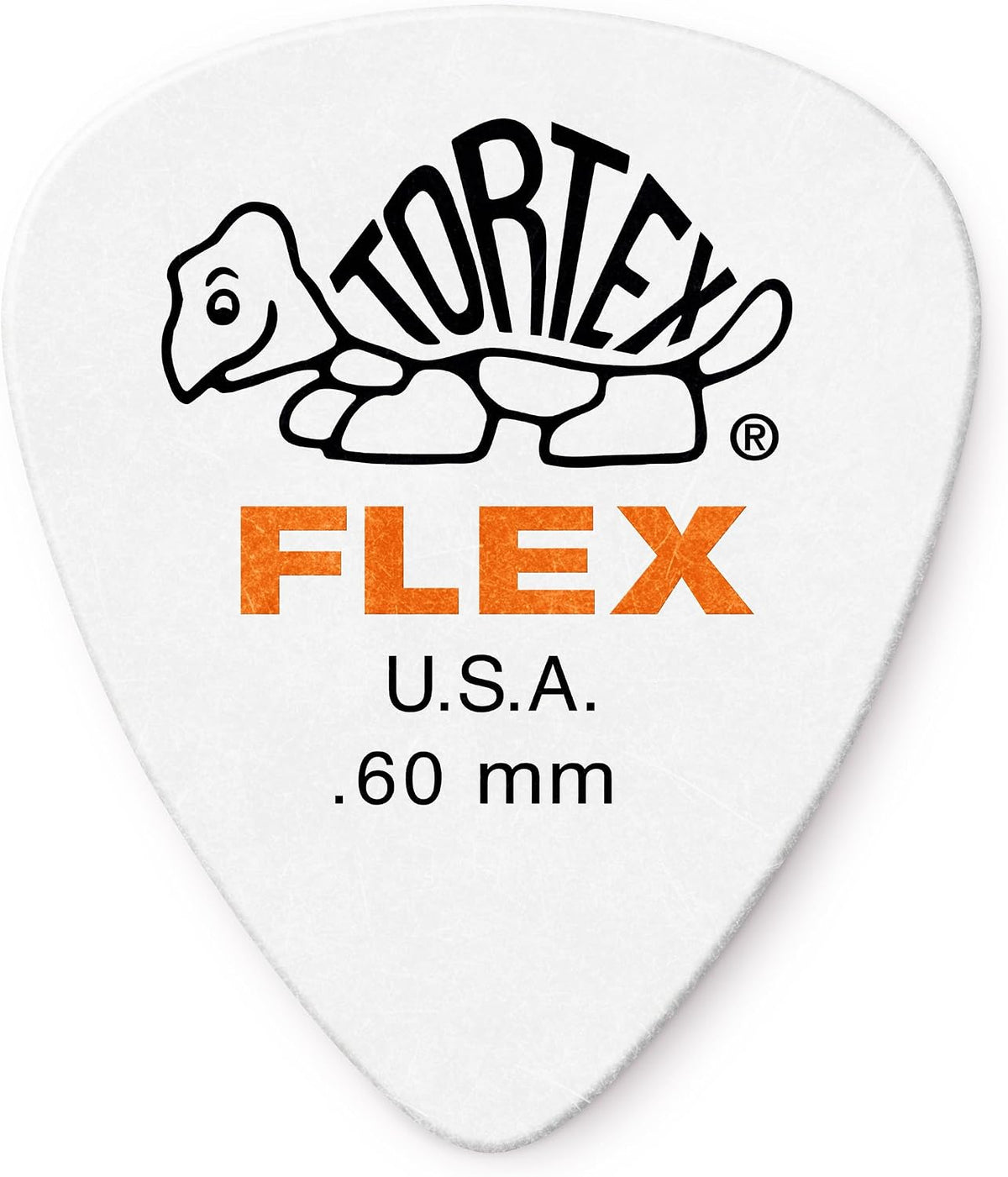 Jim Dunlop Tortex® Flex™ Standard Pick .60MM - 72 Pack