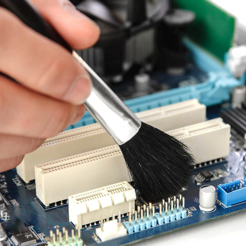 5 PCS Mini Keyboard Brushes, Anti-Static Brush for Small Spaces