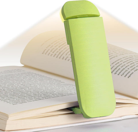 HEMONNKAM Reading Light, Rechargeable Clip-On Book Light for Bed at Night
