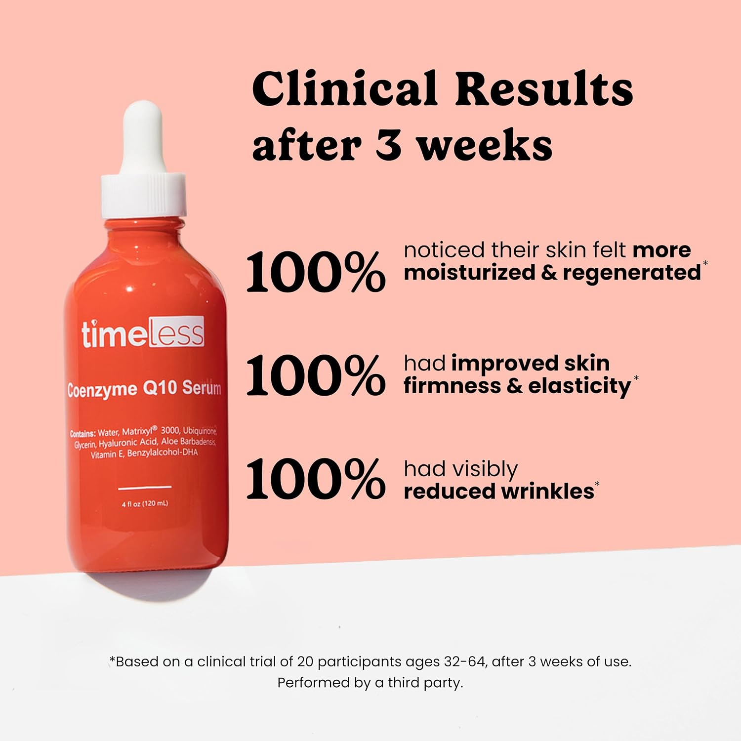 Timeless Coenzyme Q10 Antioxidant Serum, Collagen Support, 4 fl oz