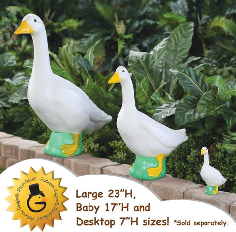 Fox Valley Traders Gaggleville Desktop Goose 7" H Statue