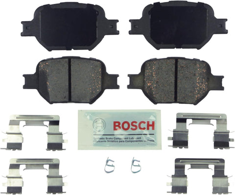 BOSCH BE817H Blue Ceramic Disc Brake Pad Set with Hardware - Front