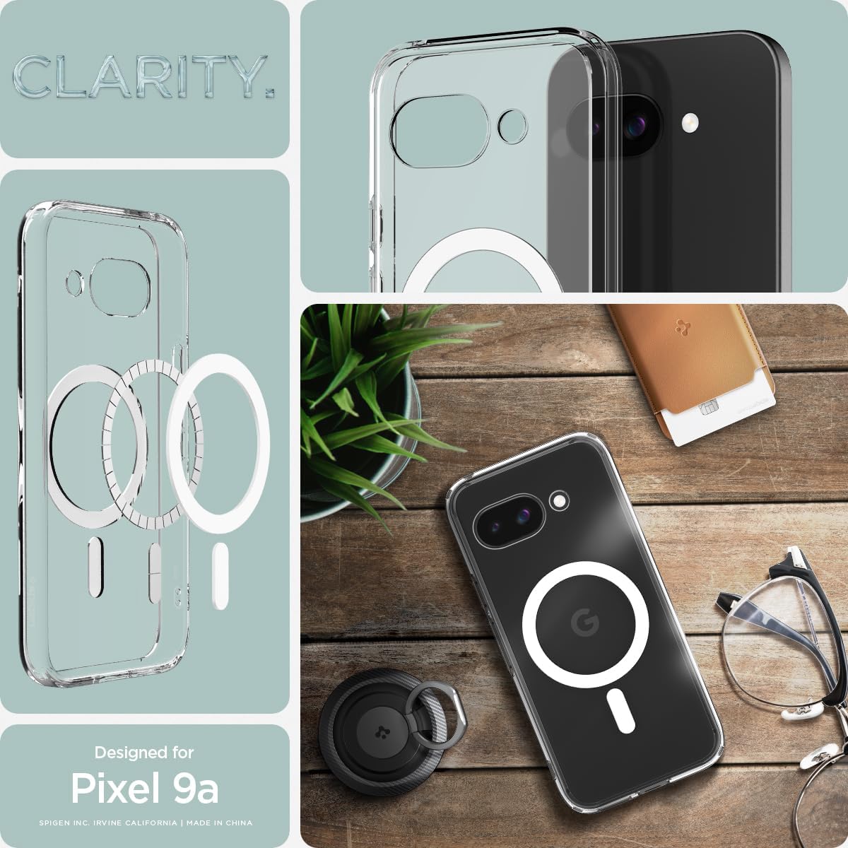 Spigen Ultra Hybrid MagFit for Pixel 9a Case, White