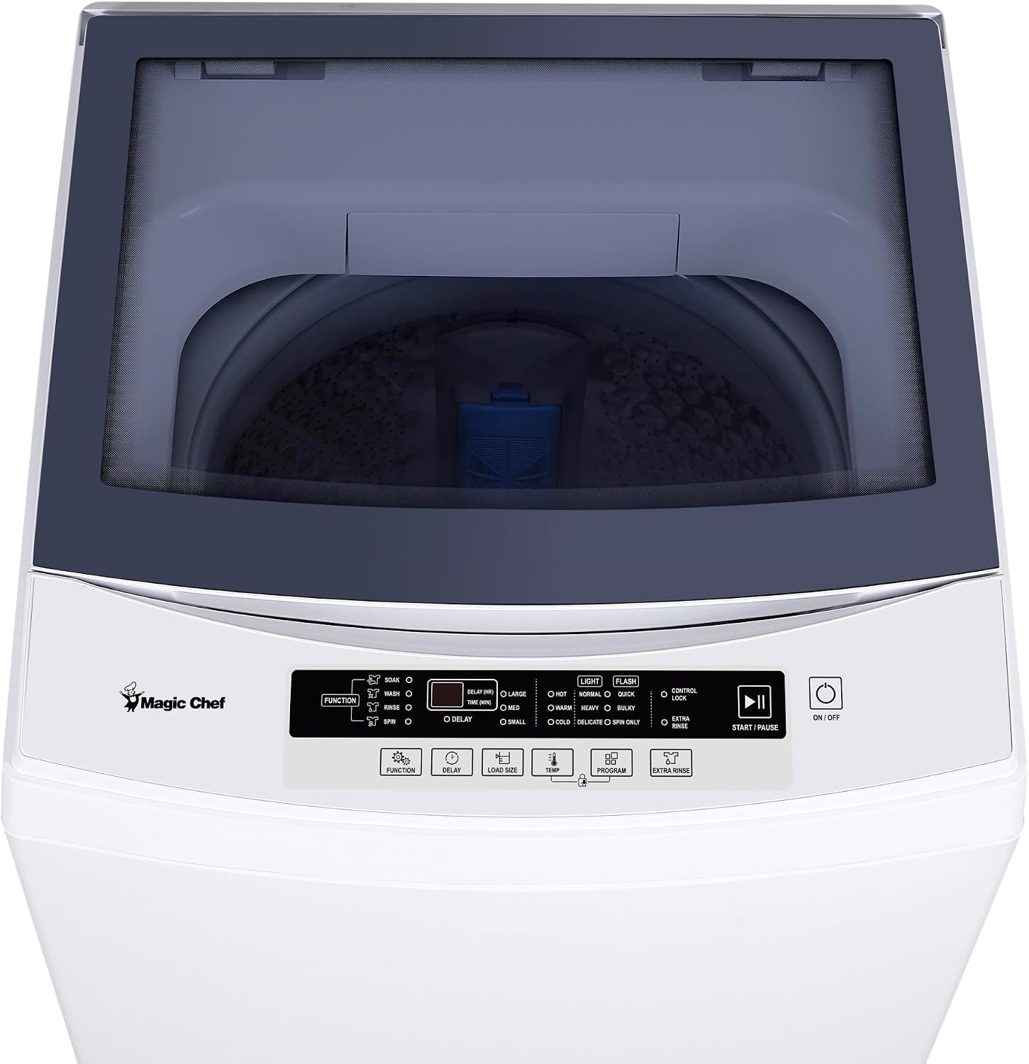 3.0 cu. ft. Compact Top Load Washer in White