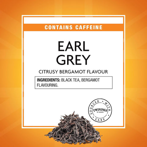Twinings Earl Grey Loose Leaf Black Tea with Bergamot, 3.53 oz Tin (6 Pack)