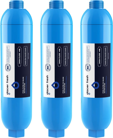 GLACIER FRESH Garden Hose Filter Pre-Filter for Pool & Spa 3-Pack
