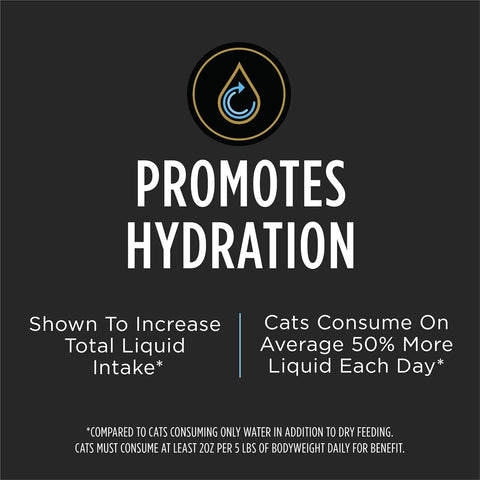 Purina Pro Plan Veterinary Supplements Hydra Care Cat Hydration Supplement, Nutrient-Enriched Water for Cat Health and Urinary Support
