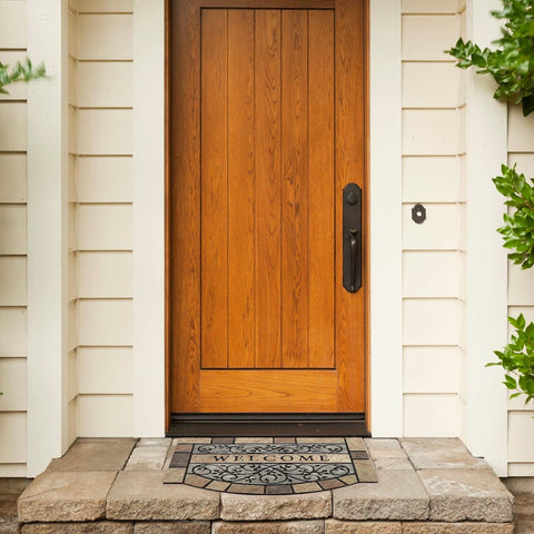 24 * 36" Heavy Duty Welcome Mats Outdoor No Slip Rubber Outdoor Mats for Home Entrance
