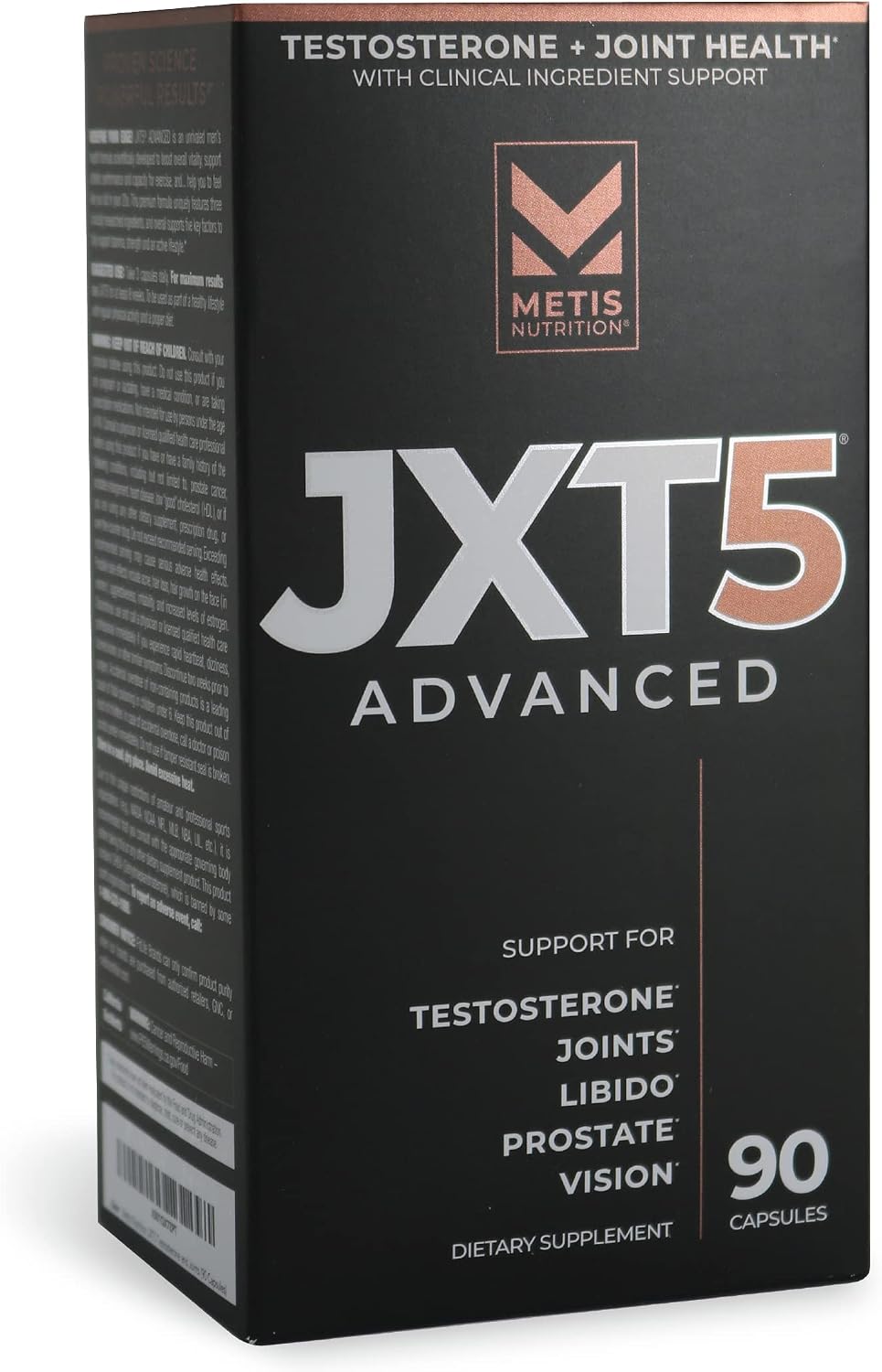 METISNutrition JXT5 Advanced Joint Health 5-in-1 Formula - 90 Capsules