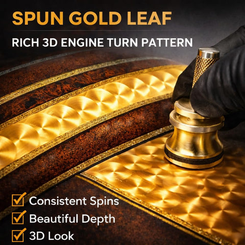 LiME LiNE Spin-able Automotive Grade Metal Leafing (Roller & Duster)