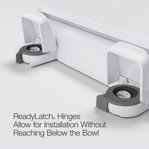 KOHLER 4639-RL-0 Cachet ReadyLatch Round Toilet Seat Soft Close, White