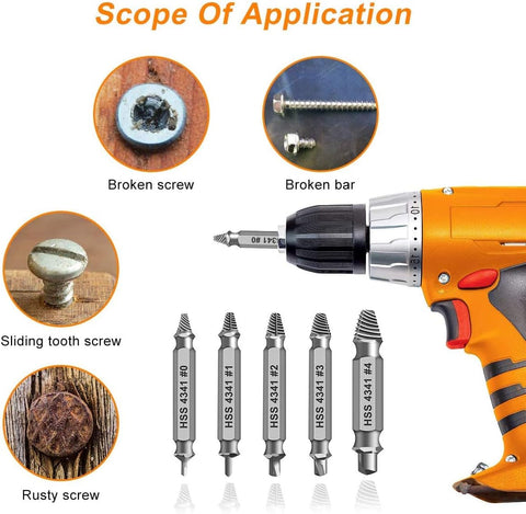 Damaged Screw Extractor Set,Christmas Stocking Stuffers for Adults Men Him