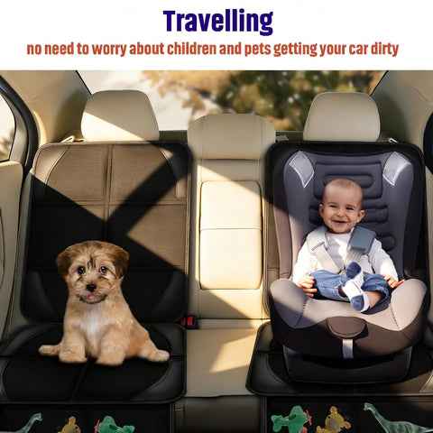 Bacgnyer Car Seat Protector 1 Pack, Waterproof Car Seat Cover for Baby