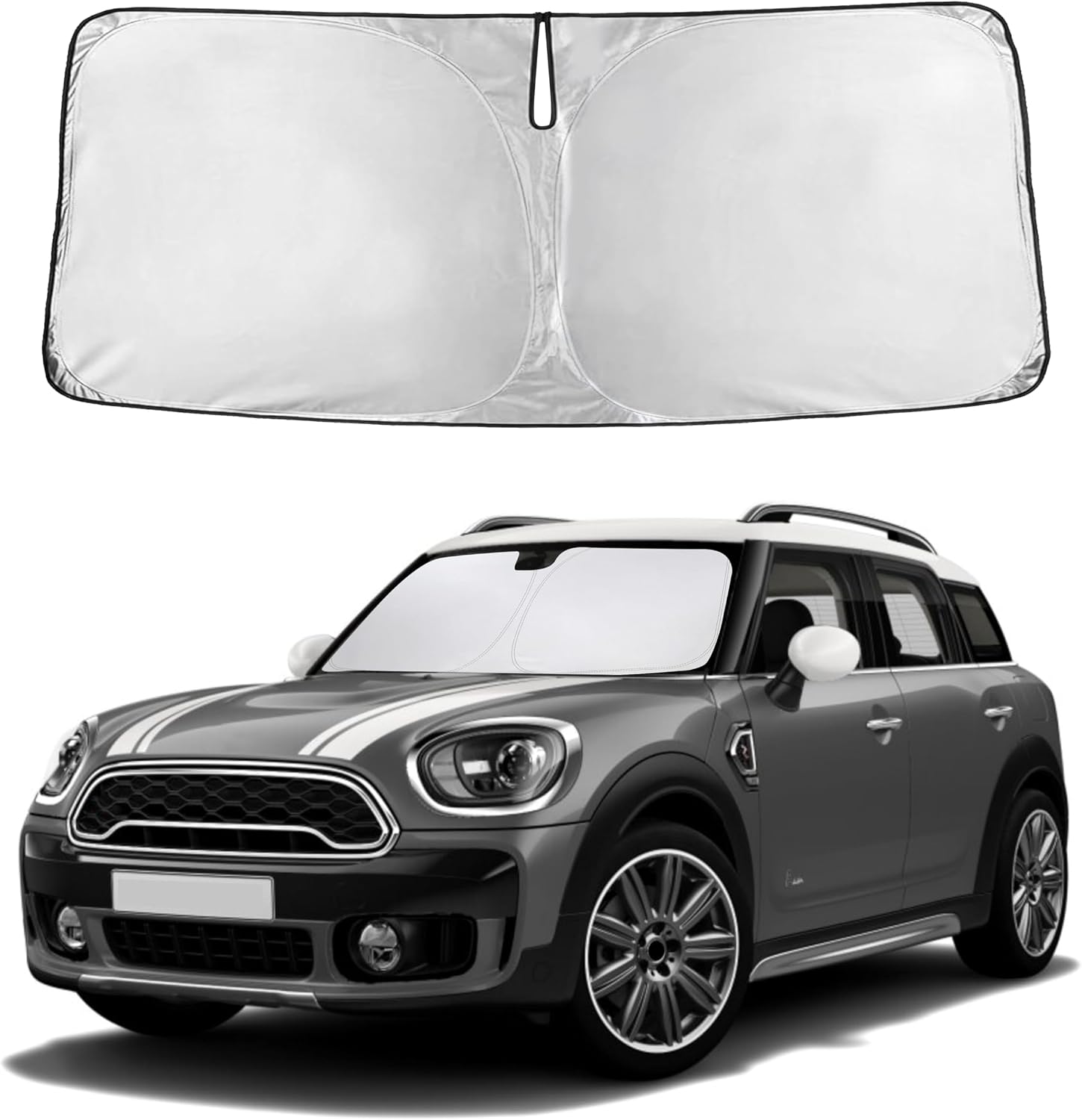 EcoNour Windshield Sunshade for Mini Country Man Cooper F60 2017-2025 2026