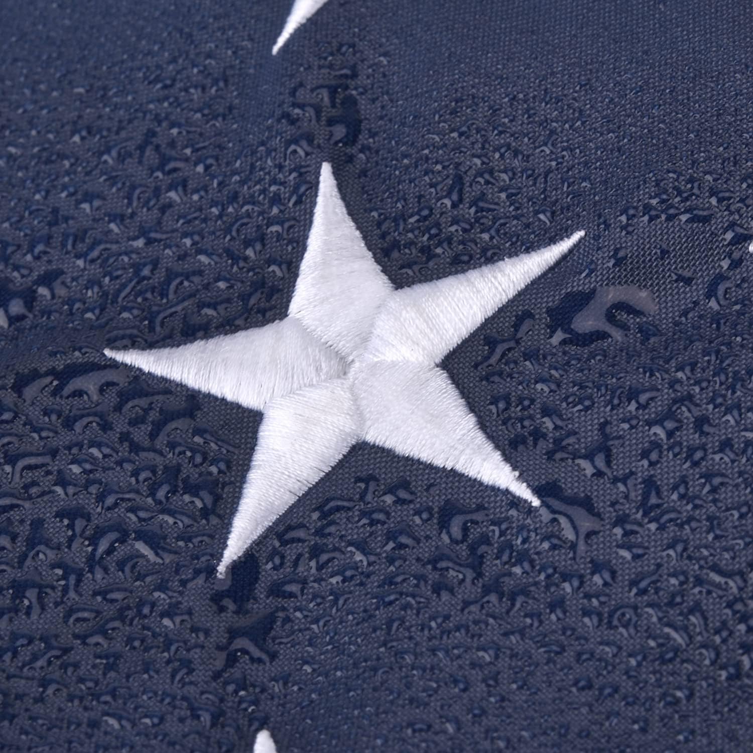 American Flag 2x3 FT, US Flag USA High Wind with Embroidered Stars, Sewn Stripes, Brass Grommets, Durable USA Flag Outdoor Outside