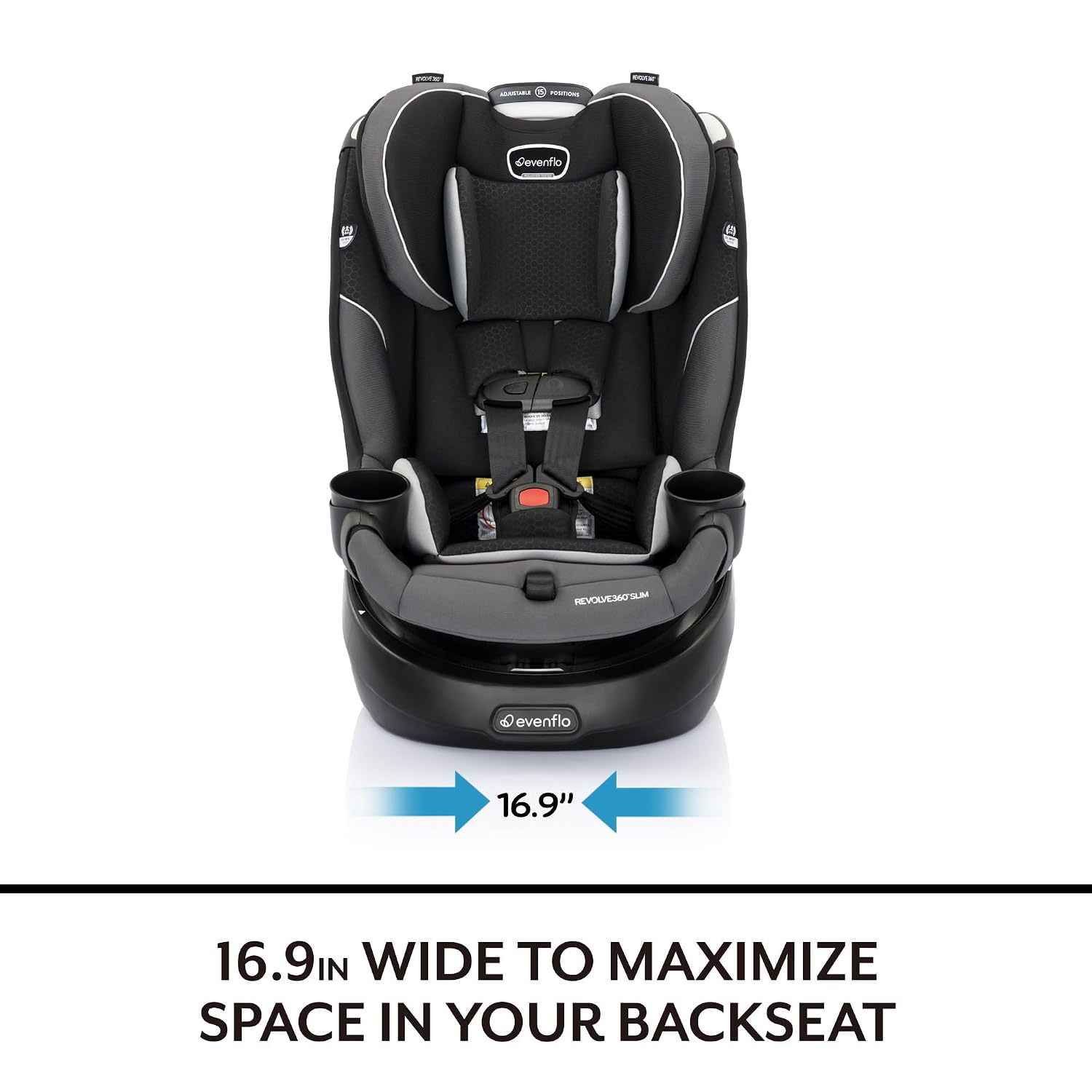 Evenflo Revolve360 Slim 2-in-1 Rotating Car Seat (Cambridge)