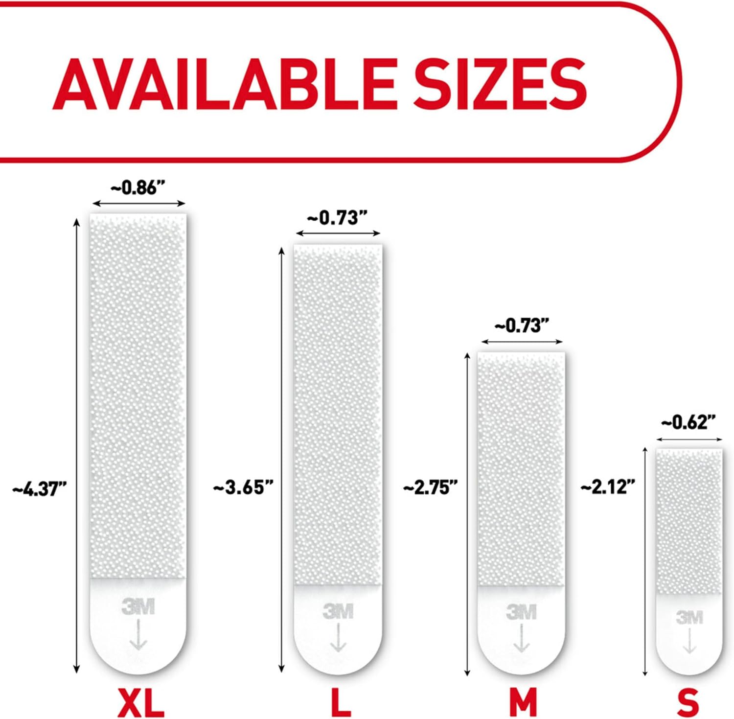 Command Large (15 lb) Picture Hanging Strips, 20 Pairs (40 Strips)